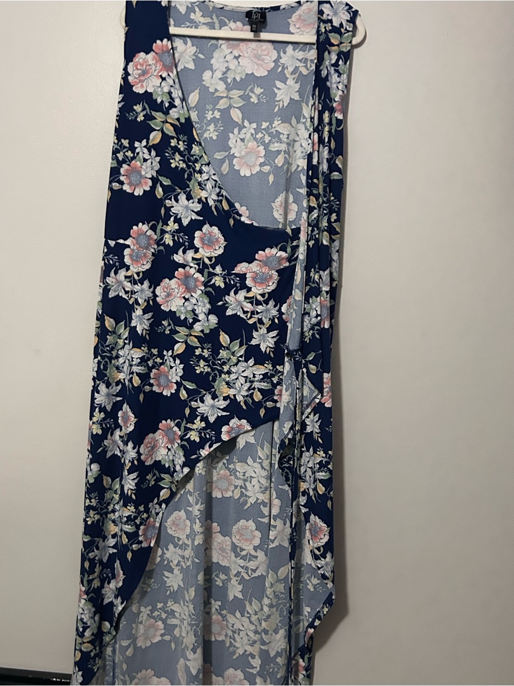 Derek Heart floral wrap dress
